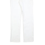 ENGELBERT STRAUSS Womens White Regular Fit Straight Denim Jeans W28 L30
