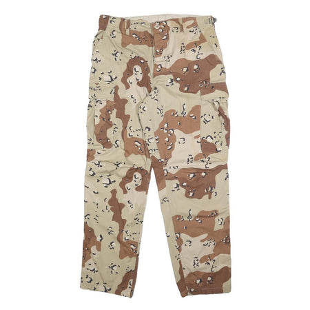 PROPPER INTERNATIONAL Mens Cotton Blend Beige & Brown Camouflage Regular Fit