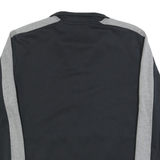 PUMA Mens Black & Grey Zip Jacket L Cotton Blend Sportswear Casual Track Top