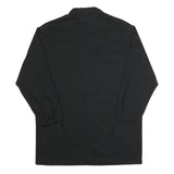 CARHARTT Mens Black Workwear L Logo Embroidered Polyester Blend Shirt