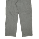 CARHARTT Mens Grey Relaxed Straight Lined Trousers W32 L29 Workwear Cotton
