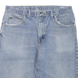 WRANGLER Mens Denim Blue Casual Regular Fit L W36 Cotton Blend Shorts