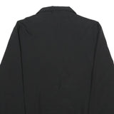 PUMA Mens Black Athletic Jacket S Polyester Zip-Up Plain Lightweight Sportswear