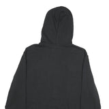 CALVIN KLEIN Mens Black & Grey Hoodie L Cotton Blend Casual Pullover