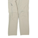 HIGH COLORADO Mens Cotton Blend Beige Slim Straight Trousers W28 L30 Casual