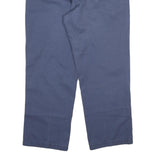 DICKIES Mens Cotton Navy Regular Straight Trousers W38 L30 Workwear Casual