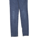 TOMMY HILFIGER Womens Blue Regular Straight Denim Light W26 L29 Classic Cotton