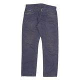 CARHARTT Mens Cotton Blend Blue Regular Straight Leg Trousers W32 L32 Workwear