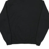 CHAMPION Mens Black Pullover Hoodie M Cotton Blend Casual Streetwear