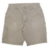 CARHARTT Mens Shorts Beige Casual Cotton Blend M W34 Workwear Pocketed