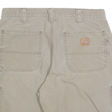 CARHARTT Mens Shorts Beige Casual Cotton Blend M W34 Workwear Pocketed