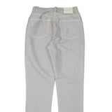 CALVIN KLEIN JEANS Womens Grey Regular Fit Straight Denim Woven W26 L31 Classic