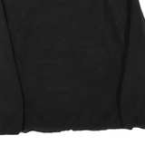 NFL Mens Black Super Bowl XL1 Zip Jacket L Polyester Blend Plain Casual Sport