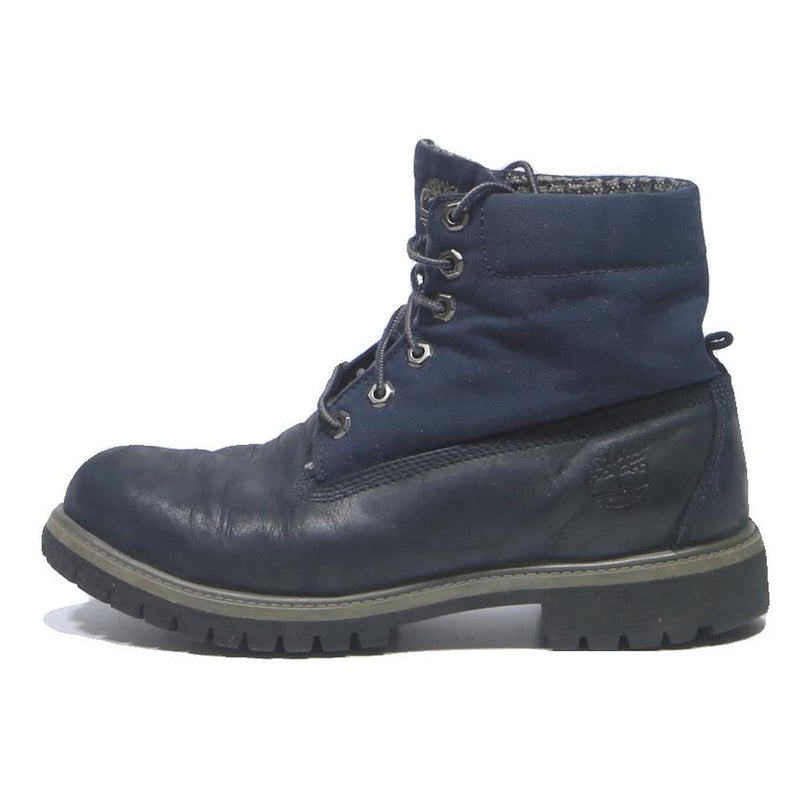 TIMBERLAND Mens Dark Blue Ankle Boots Synthetic UK 8.5 Durable Outdoor Casual