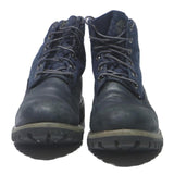 TIMBERLAND Mens Dark Blue Ankle Boots Synthetic UK 8.5 Durable Outdoor Casual
