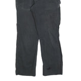 CARHARTT Mens Cotton Blend Black Regular Fit Straight Leg Trousers W32 L29