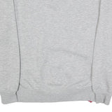 ALPHA INDUSTRIES Mens Grey Crew Neck M Cotton Blend Pullover Sweatshirt
