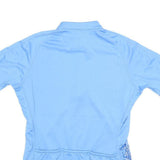 CANNONDALE Womens Blue Cycling Jersey UK 12 Short Sleeve 1/4 Zip Polyester