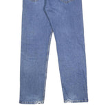 LEVI'S 505 Mens Jeans Blue Regular Straight Denim Medium W32 L30 Classic Fit Zip