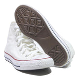 CONVERSE Chuck Taylor All Star Womens High Top Trainers White Canvas UK 5