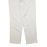 DOCKERS Mens Regular Fit Beige Cotton Blend Zip Trousers W36 L34 Classic