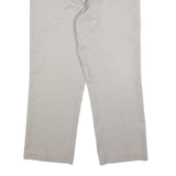 BIG MAC Mens Relaxed Beige Trousers W32 L29 Cotton Blend Zip Pocket Casual