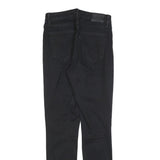 LEVI'S 721 Womens Jeans Black Slim Skinny Denim W29 L32 Zip Cotton Blend