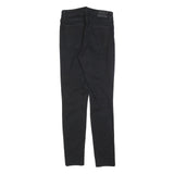 LEVI'S 721 Womens Jeans Black Slim Skinny Denim W29 L32 Zip Cotton Blend