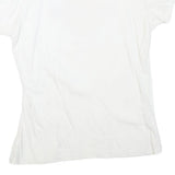 HARD ROCK CAFE Womens White Barcelona Graphic T-Shirt L Short Sleeve Crew Neck