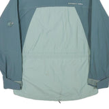 MAMMUT Womens Blue & Light Blue Outdoor Jacket S Polyester Blend Zip Pockets