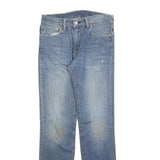 LEVI'S 511 Slim Mens Jeans Blue Slim Straight Denim Medium W33 L34 Casual