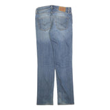 LEVI'S 511 Slim Mens Jeans Blue Slim Straight Denim Medium W33 L34 Casual