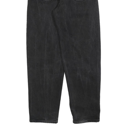 LEVI'S 550 Tapered Mens Jeans Black Relaxed Denim Medium W34 L30 Classic Style