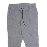 DKNY Womens Joggers Grey Cotton Blend Regular Tapered M W34 L27 Casual Comfort