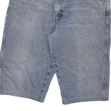 WRANGLER Mens Blue Denim Casual Shorts XL W32 Cotton Blend Relaxed Fit