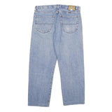 AVIREX Mens Jeans Blue Relaxed Straight Denim Light W36 L30 Classic Casual