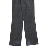 CALVIN KLEIN JEANS Womens Regular Fit Dark Blue Denim Jeans W28 L32 Stylish Zip