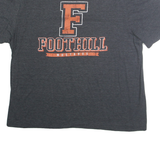 PAL ALTHLETIC Mens Grey Foothill Mustangs Graphic T-Shirt L Short Sleeve Crew