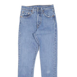 WRANGLER Womens Jeans Blue Slim Skinny Denim Light W34 L27 Stylish Button Fly