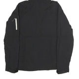 HELLY HANSEN Womens Black Outdoor Jacket S Cotton Blend Zip Hooded Plain