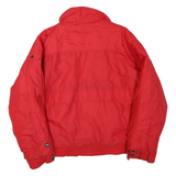 CORNICE Mens Red XL Zip Up Polyester Blend Outdoor Jacket Casual Wear