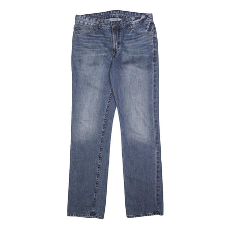 CALVIN KLEIN JEANS Mens Blue Regular Straight Denim Medium W31 L32 Classic Style