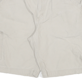 CARHARTT Mens Shorts Beige Casual Plain L W33 Durable Workwear Cargo Style