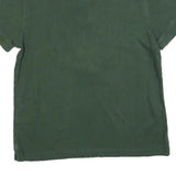 TOMMY HILFIGER Mens Green Polo Shirt Short Sleeve Large Logo Embroidered M