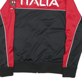 FILA Mens Red & Black Italia Zip Jacket M Polyester Blend Sport Casual