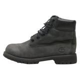 TIMBERLAND Lace-Up Boots Grey Leather Womens UK 5.5