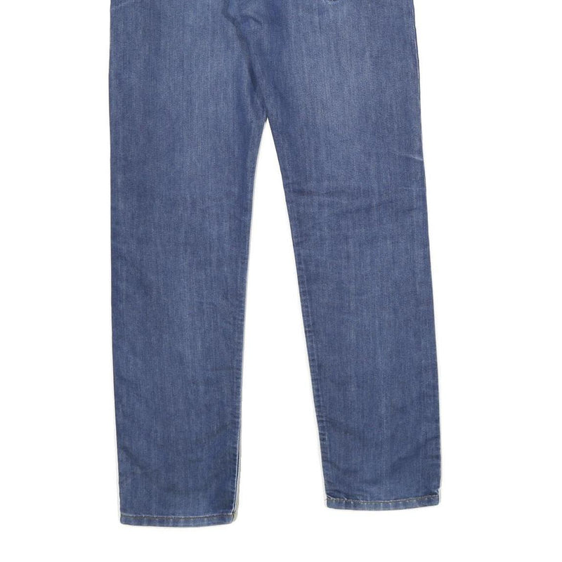 LEVI'S 501 Mens Jeans Blue Classic Straight Denim Medium W34 L34 Button