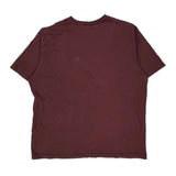 Carhartt T-Shirt - XL Burgundy Cotton