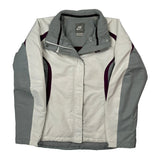 Nike Ski Jacket - Large Gray Polyester