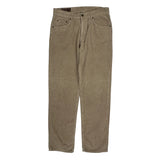 Marlboro Classics Trousers - 33W 34L Beige Corduroy
